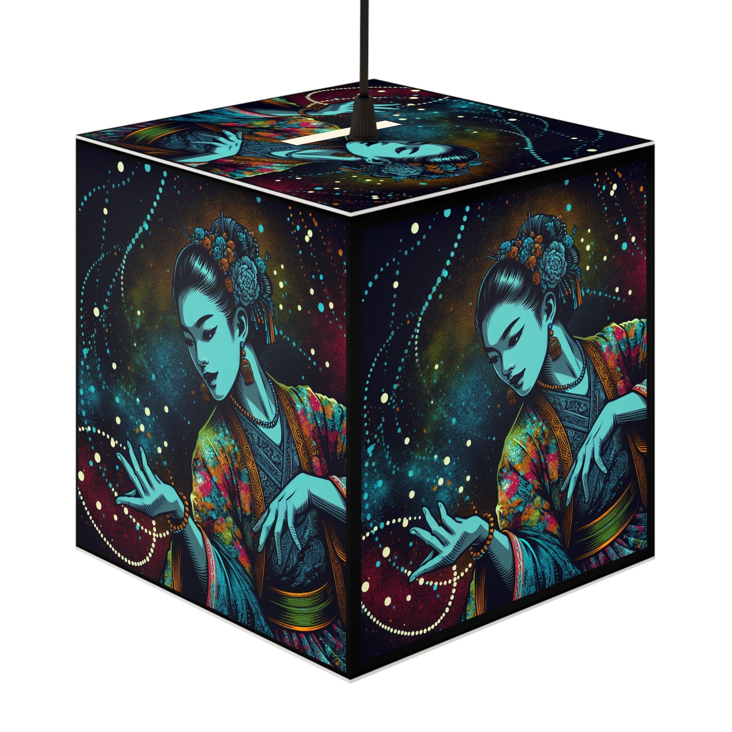 Light Her World Cube Lamp