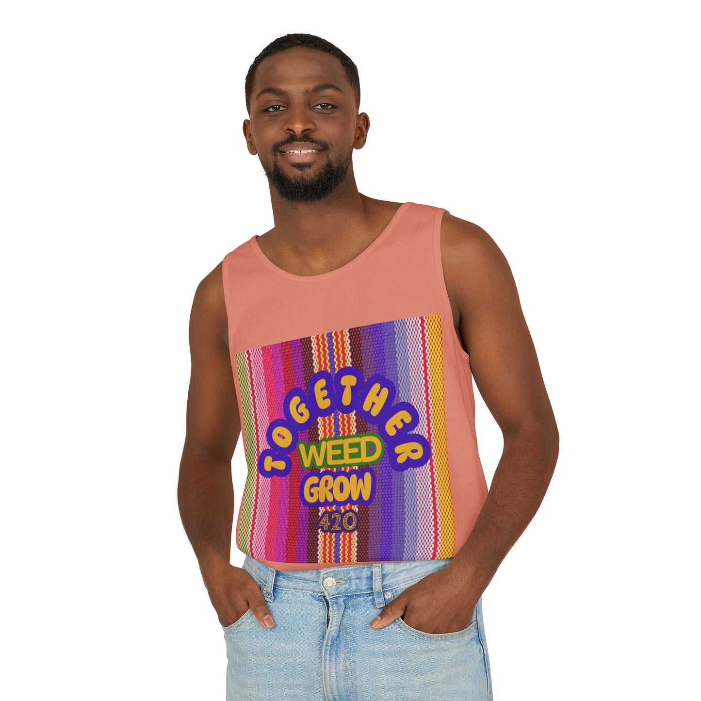 Together We Grow Unisex Tank Top - 420 Celebration Apparel