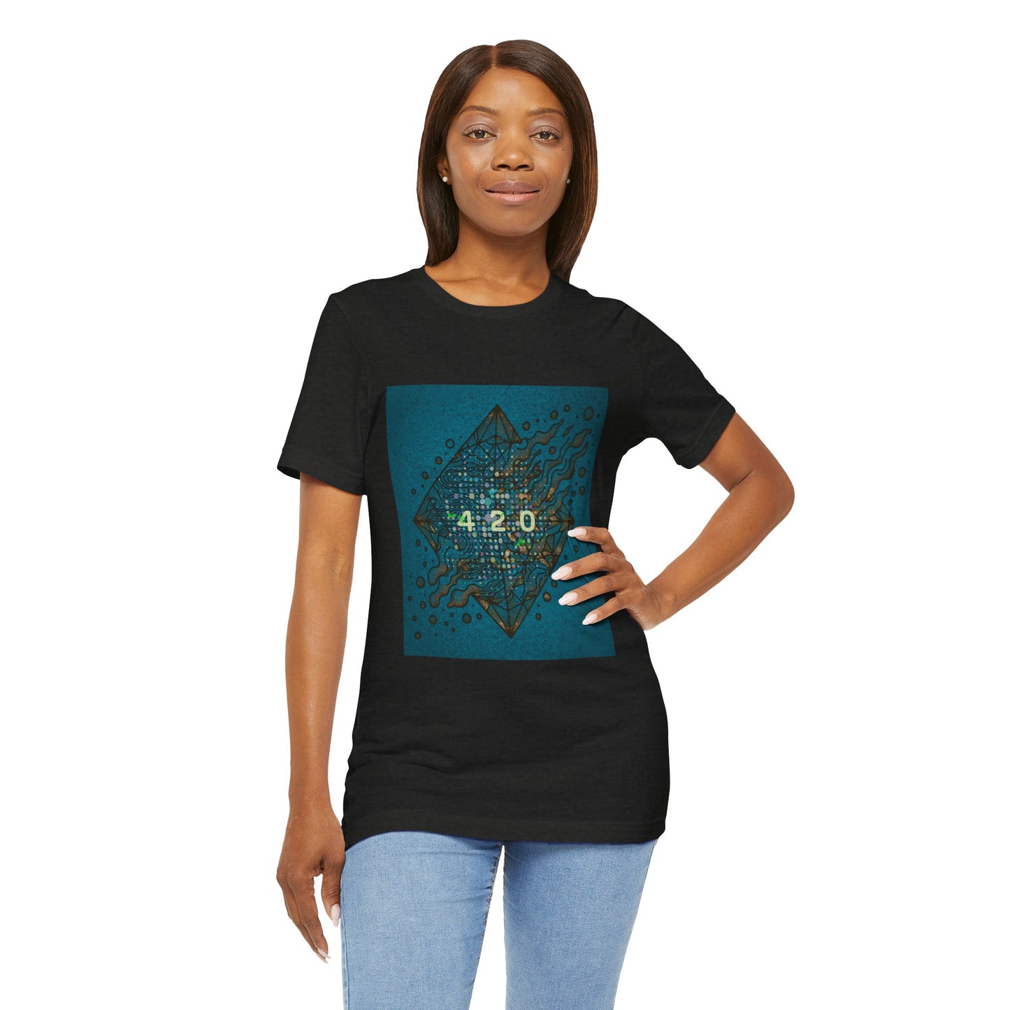 420 Graphic Unisex Jersey Tee - Casual Vibe for Celebrations