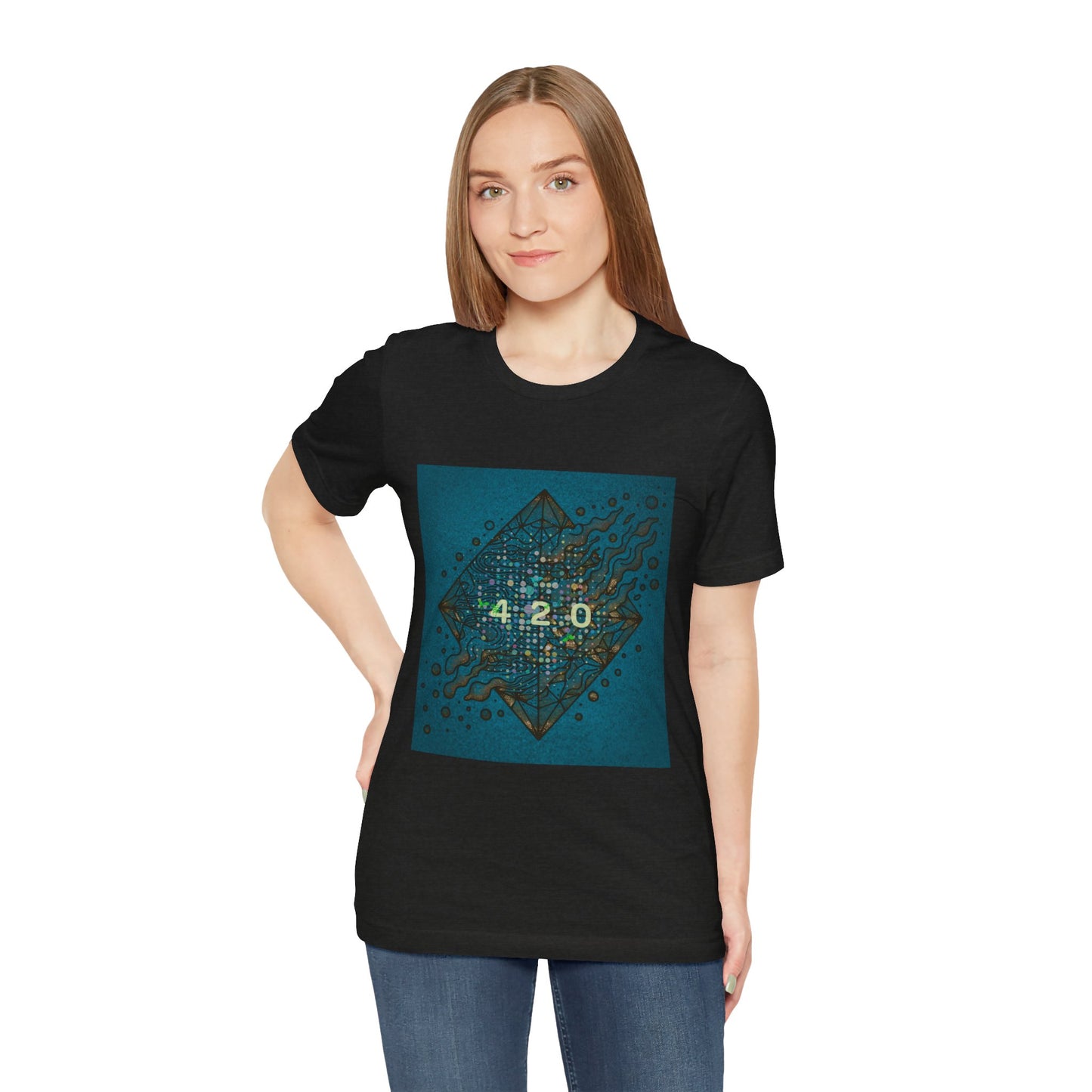 420 Graphic Unisex Jersey Tee - Casual Vibe for Celebrations