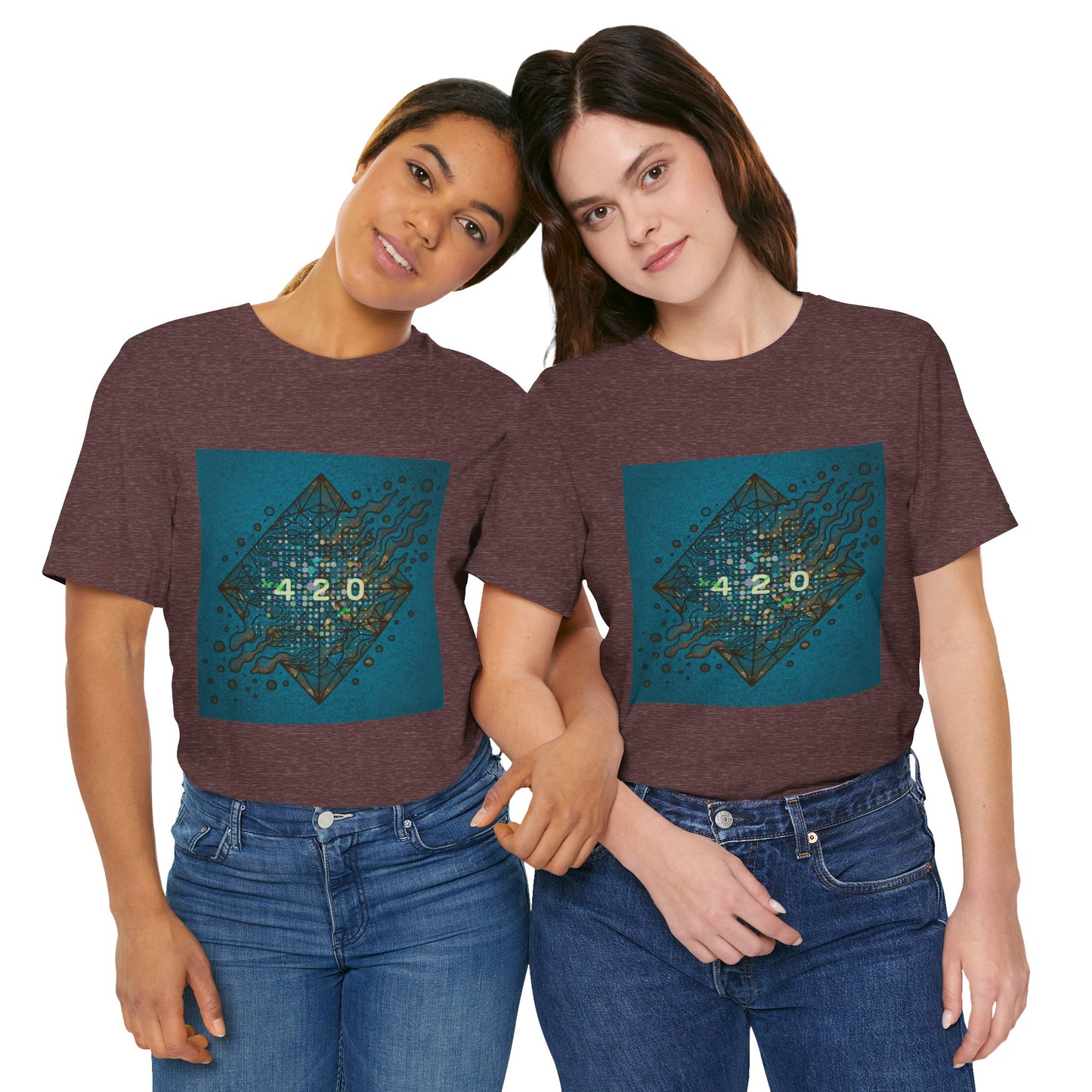 420 Graphic Unisex Jersey Tee - Casual Vibe for Celebrations