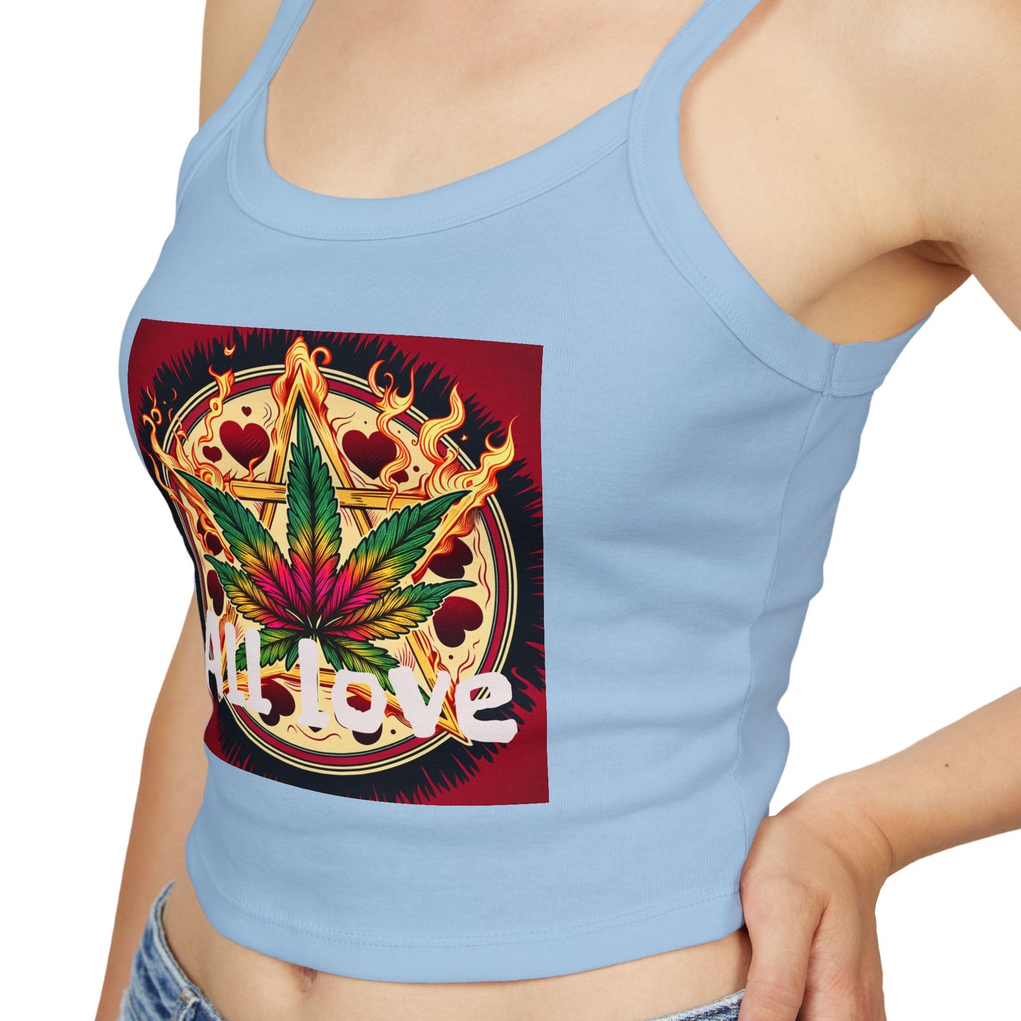 Spaghetti Strap Tank Top - Ethically Made Women's Summer Shirt