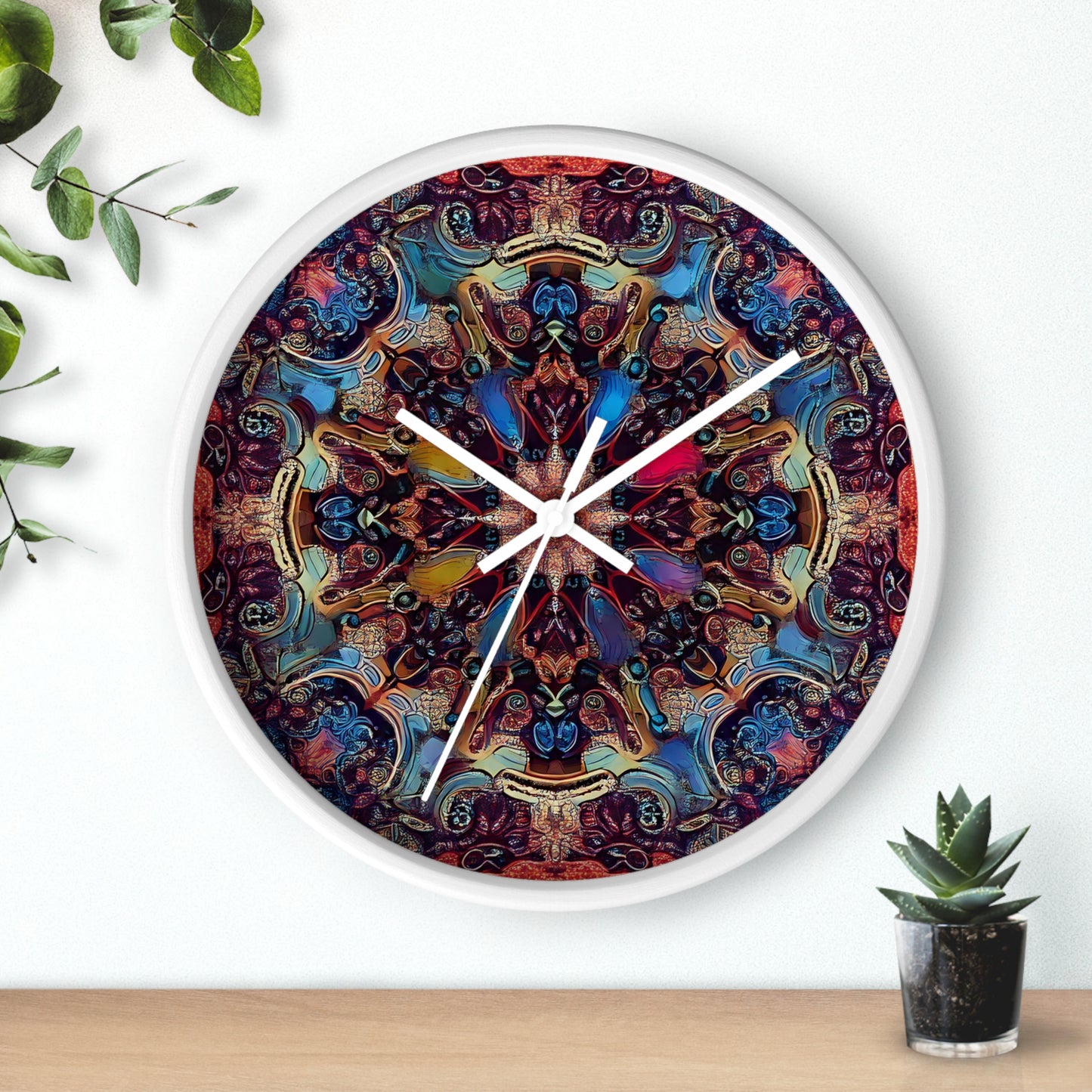 Ben to Zen Wall Clock