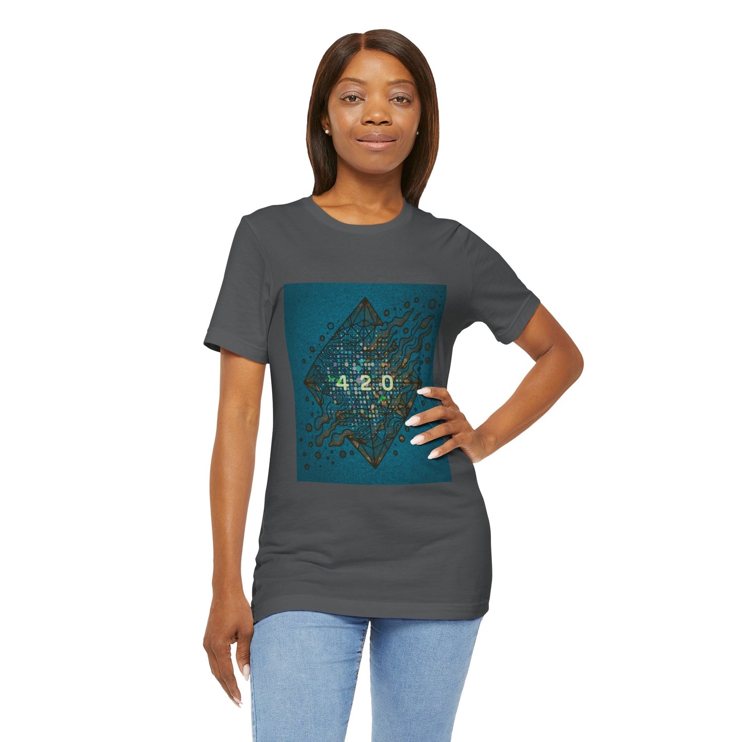 420 Graphic Unisex Jersey Tee - Casual Vibe for Celebrations