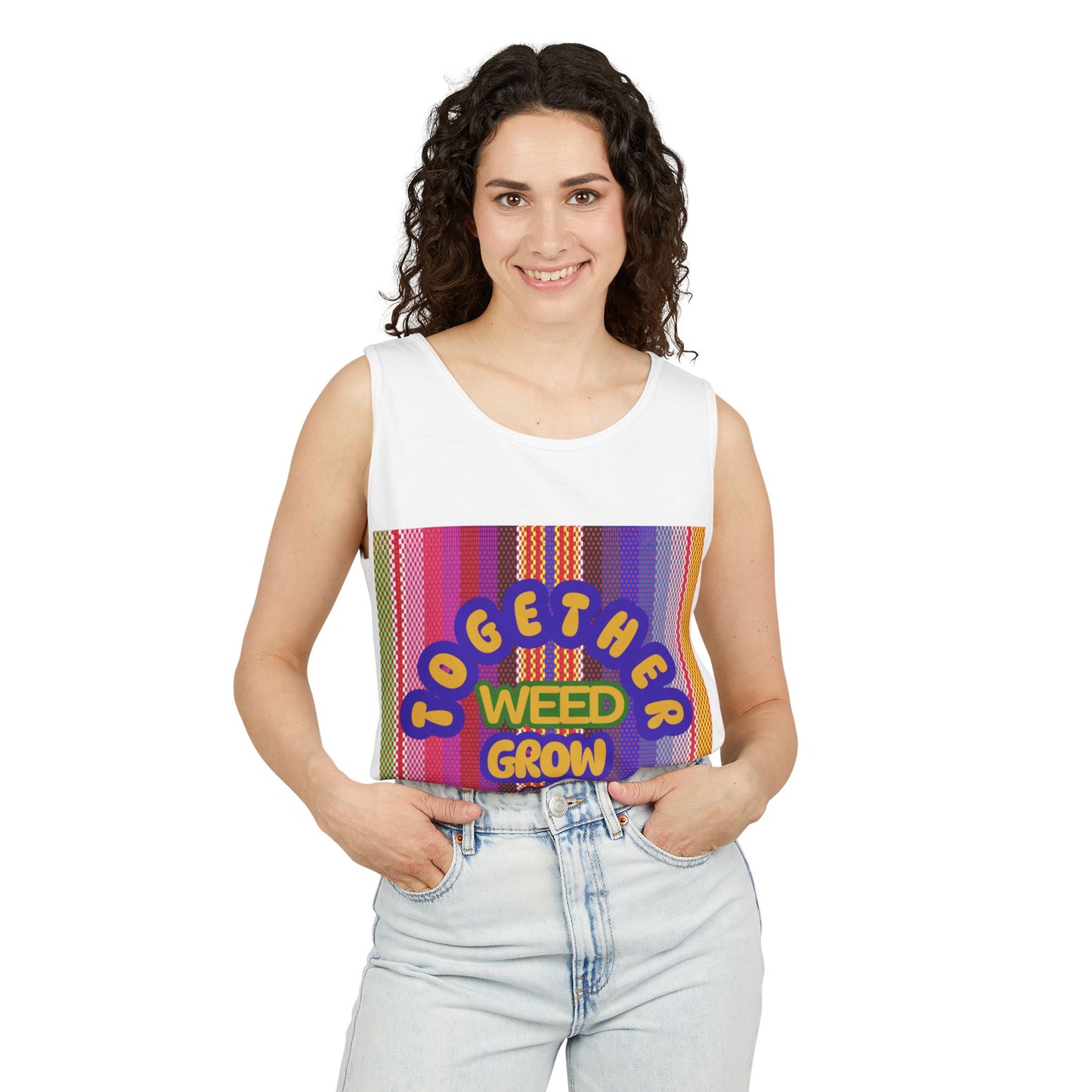 Together We Grow Unisex Tank Top - 420 Celebration Apparel