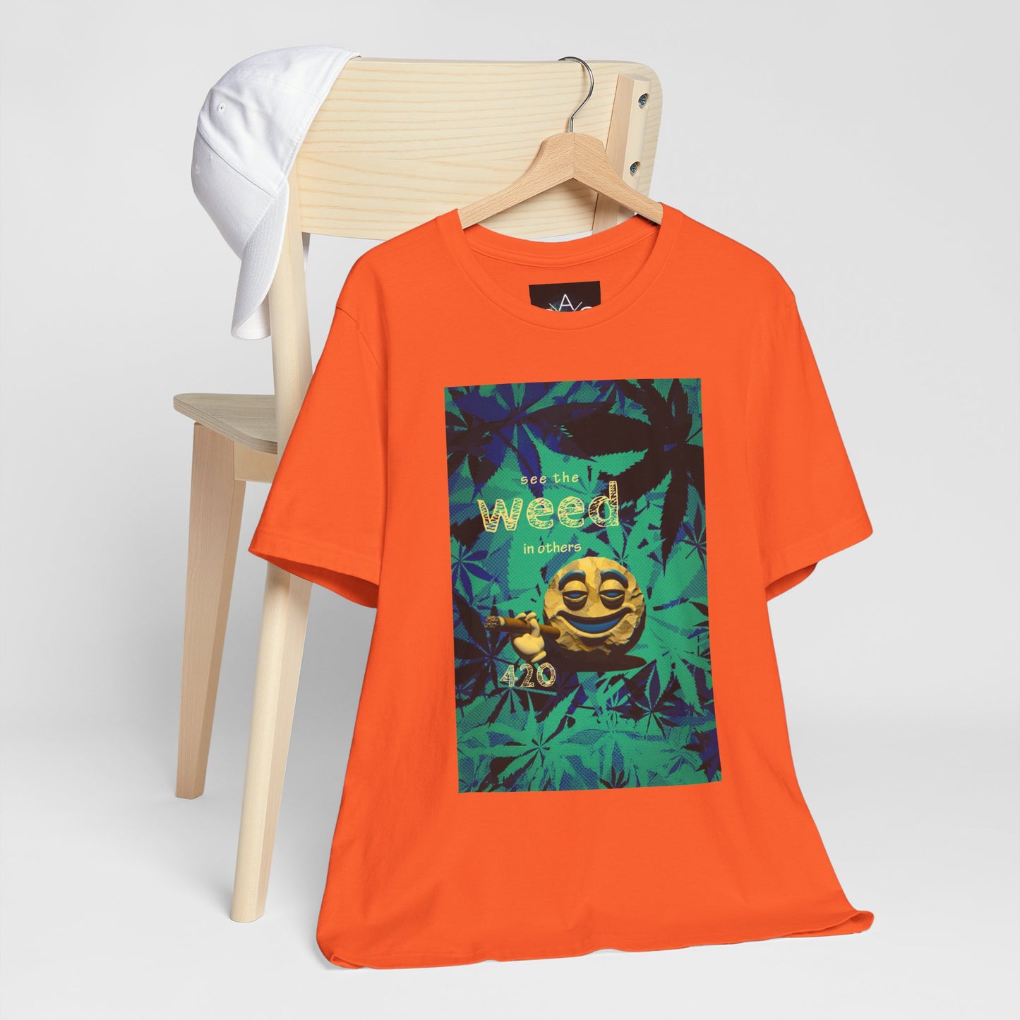 Funny Cannabis Graphic Tee - "See the Weed in Others"
