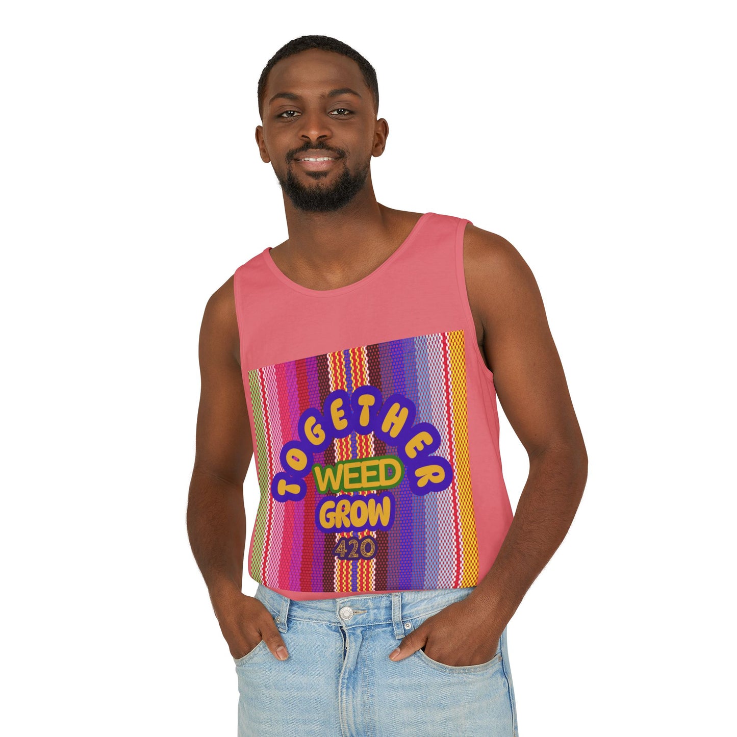 Together We Grow Unisex Tank Top - 420 Celebration Apparel