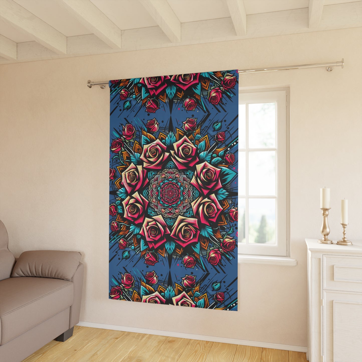 In Love Again Window Curtains (1 Piece)