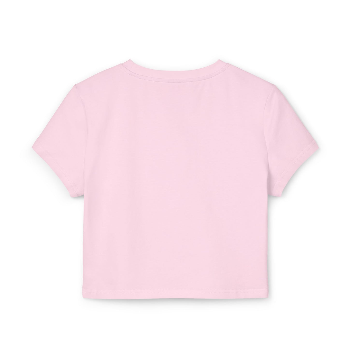 Colorful Graphic Baby Tee for Women - Floral & Butterfly Design