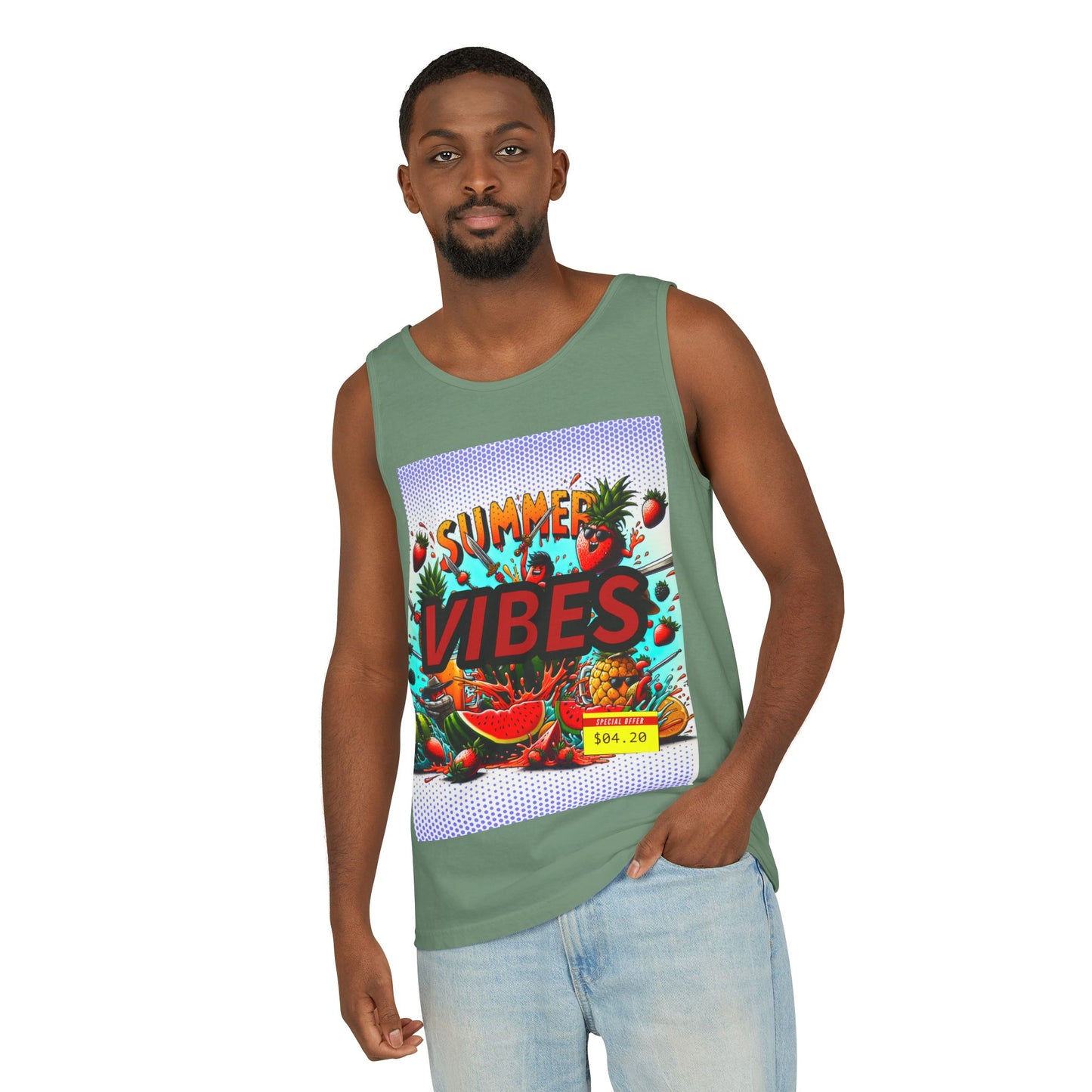 Summer Vibes Unisex Tank Top - Perfect for Beach Days & Festivals