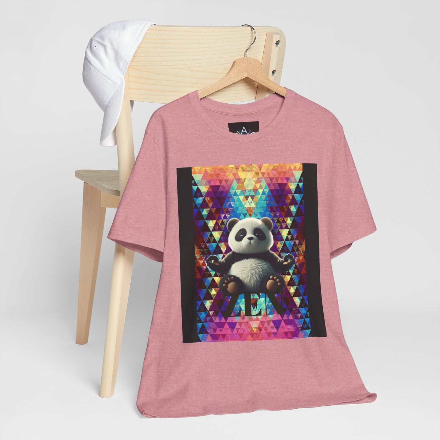 Colorful Panda Graphic Tee - Unisex Jersey Short Sleeve