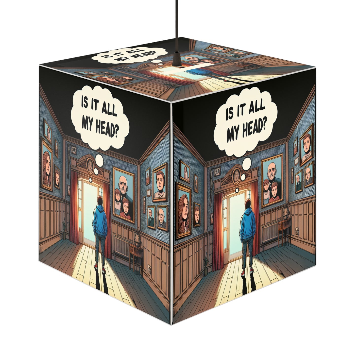 Growing Light Cube Lamp