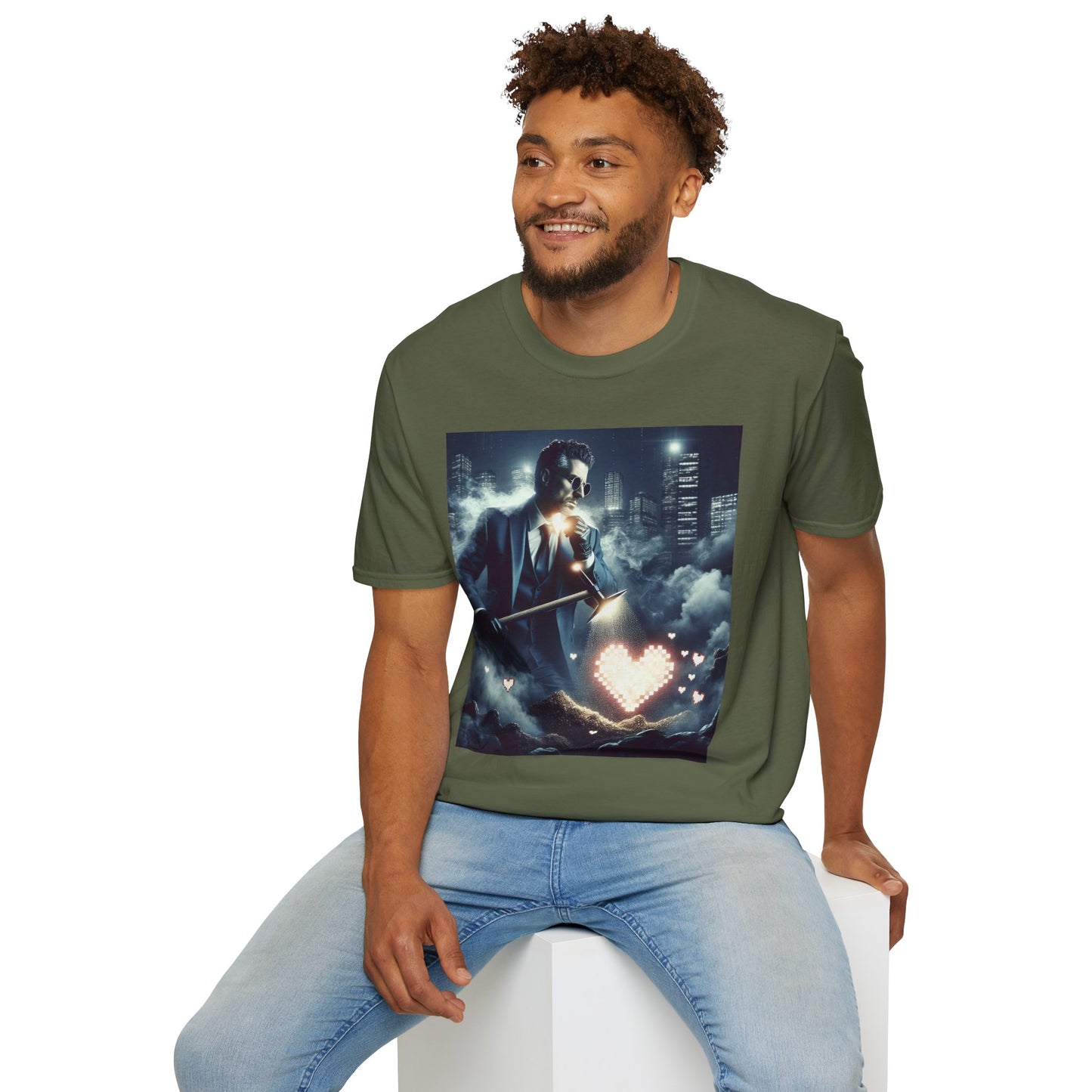 Simple Alluring Style Unisex Softstyle T-Shirt