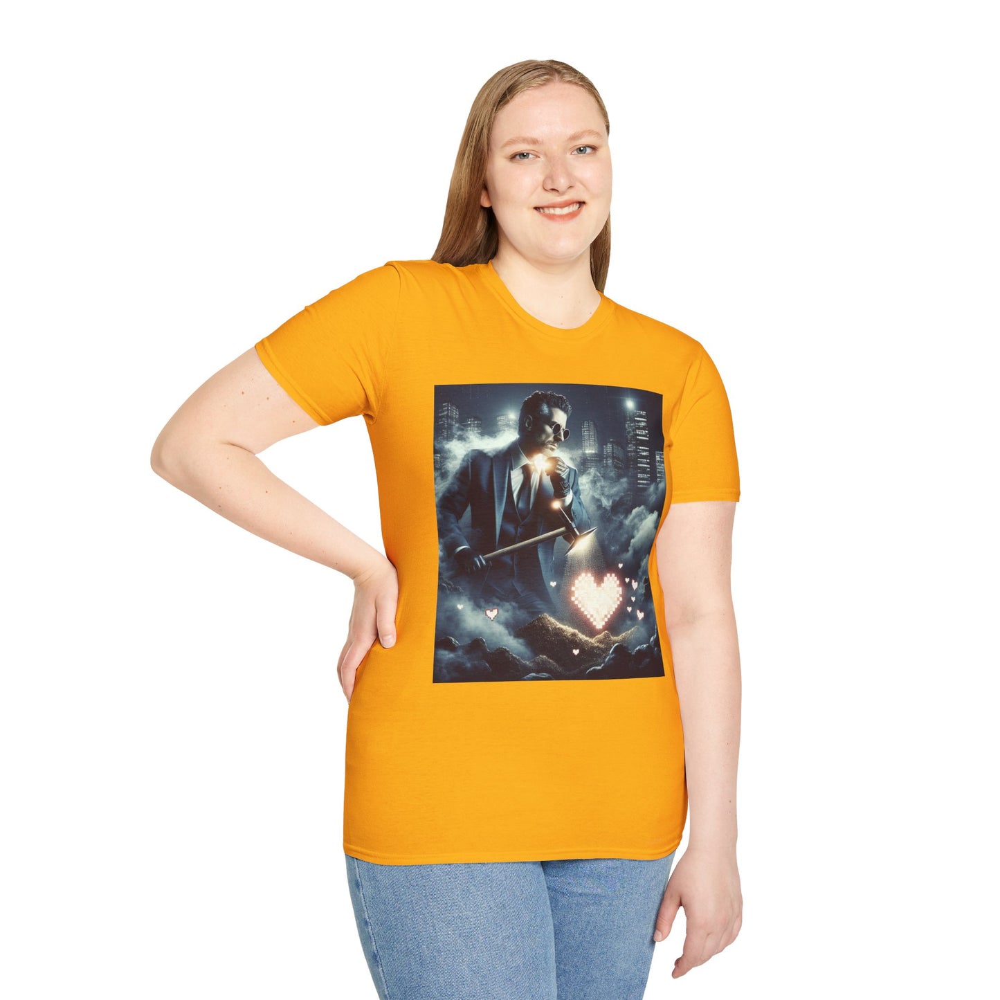 Simple Alluring Style Unisex Softstyle T-Shirt