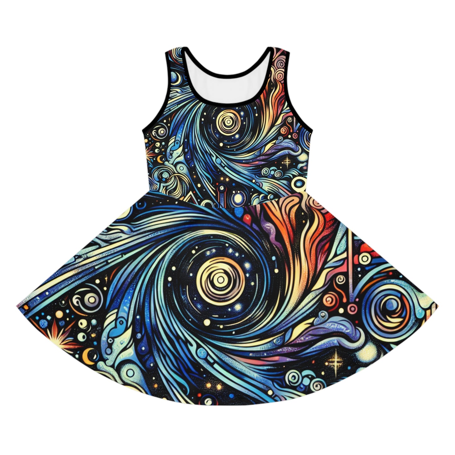 Girls' Sleeveless Sundress (AOP)