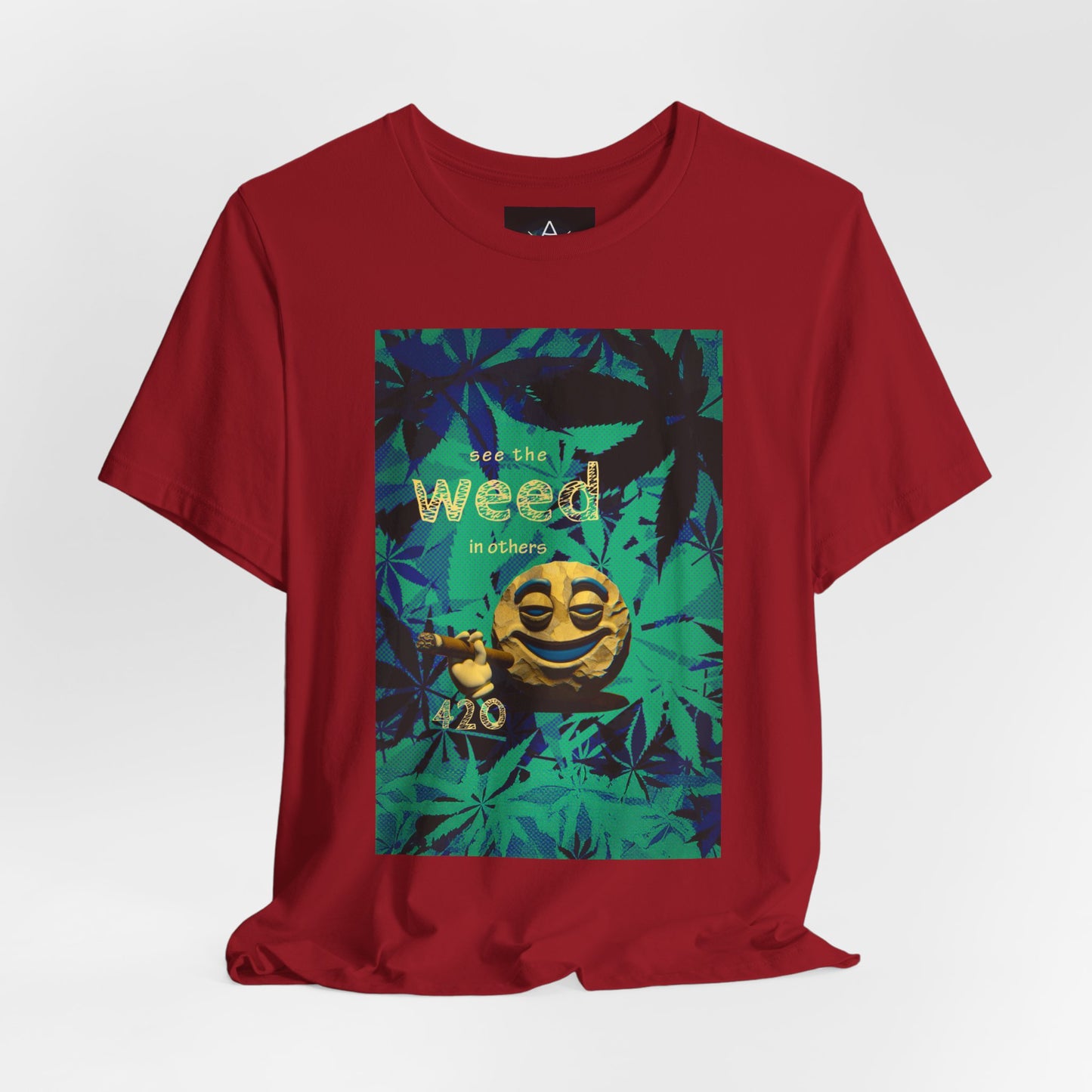 Funny Cannabis Graphic Tee - "See the Weed in Others"