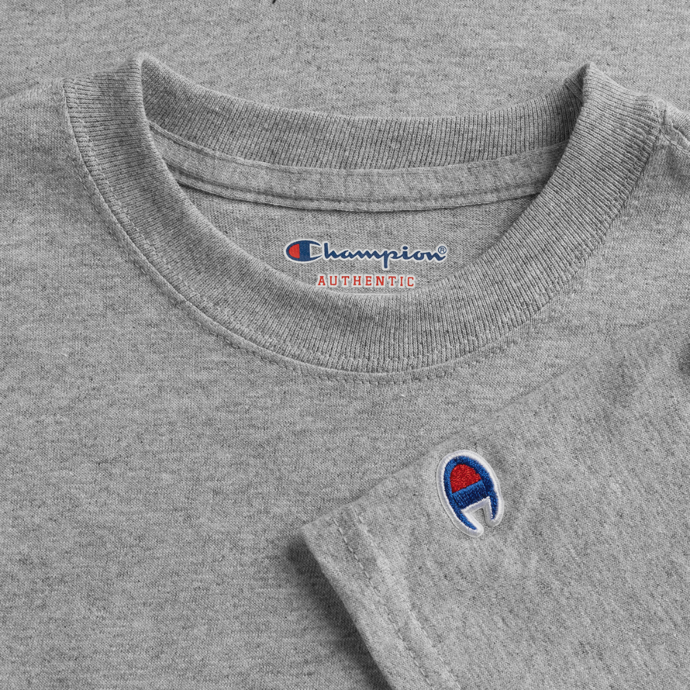 802 Champion Kid's T-Shirt - heather gray