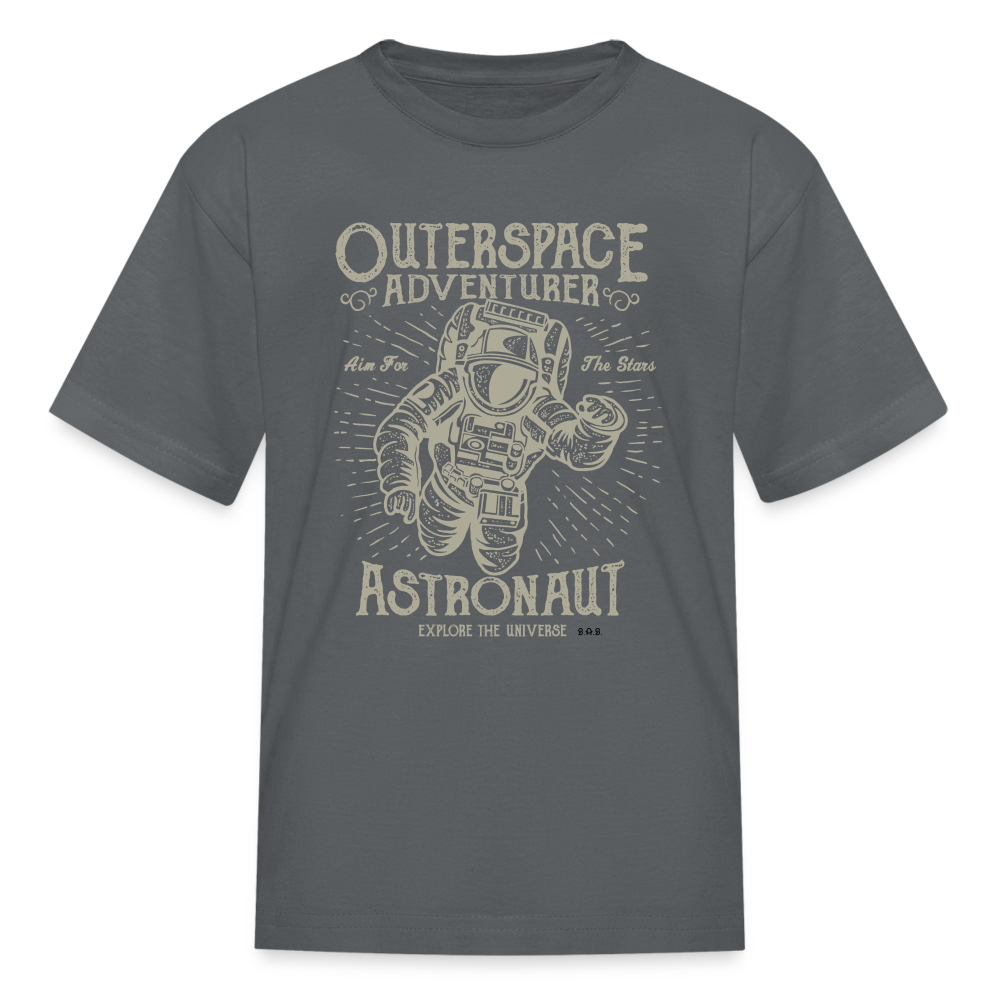 Blast Off Kids' T-Shirt - charcoal