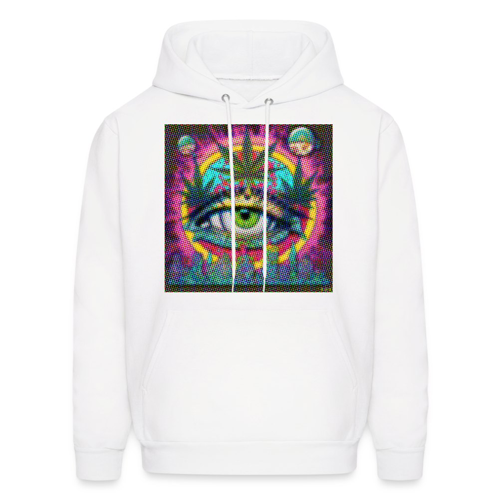 Zen and Mend Men's Hoodie - white