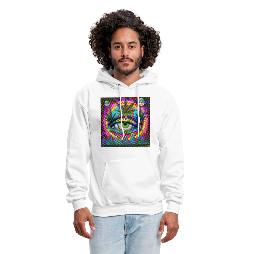 Zen and Mend Men's Hoodie - white