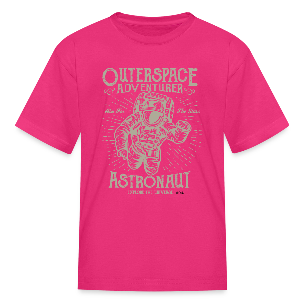 Blast Off Kids' T-Shirt - fuchsia