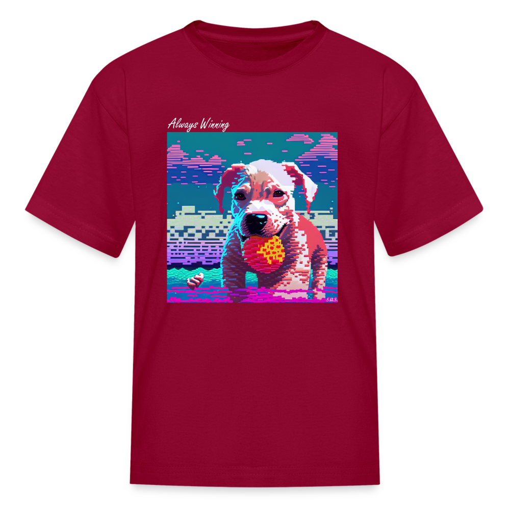Always Winning Kids' T-Shirt - dark red