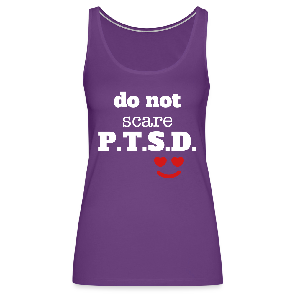I Did Warn You Women’s Premium Tank Top - purple