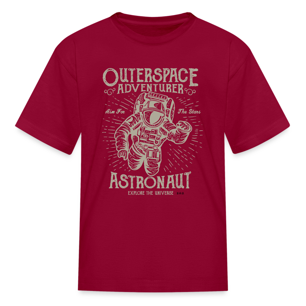 Blast Off Kids' T-Shirt - dark red