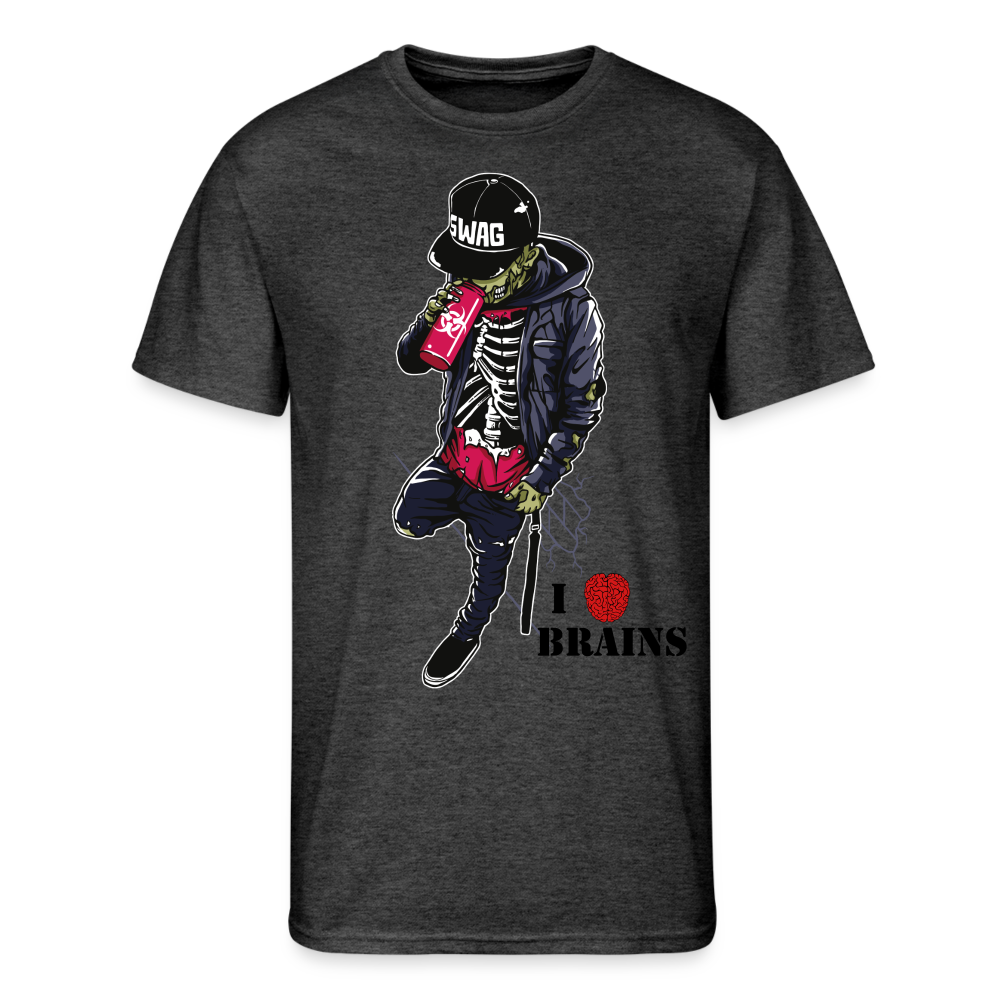 Yummy Snack Men’s 50/50 T-Shirt - heather black