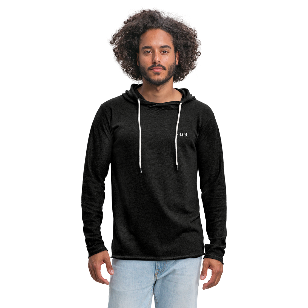 95% of the Time Unisex Lightweight Terry Hoodie - charcoal grey