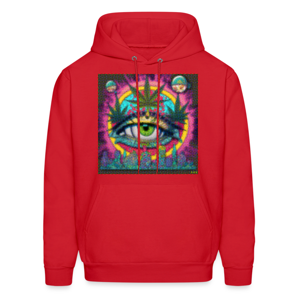 Zen and Mend Men's Hoodie - red