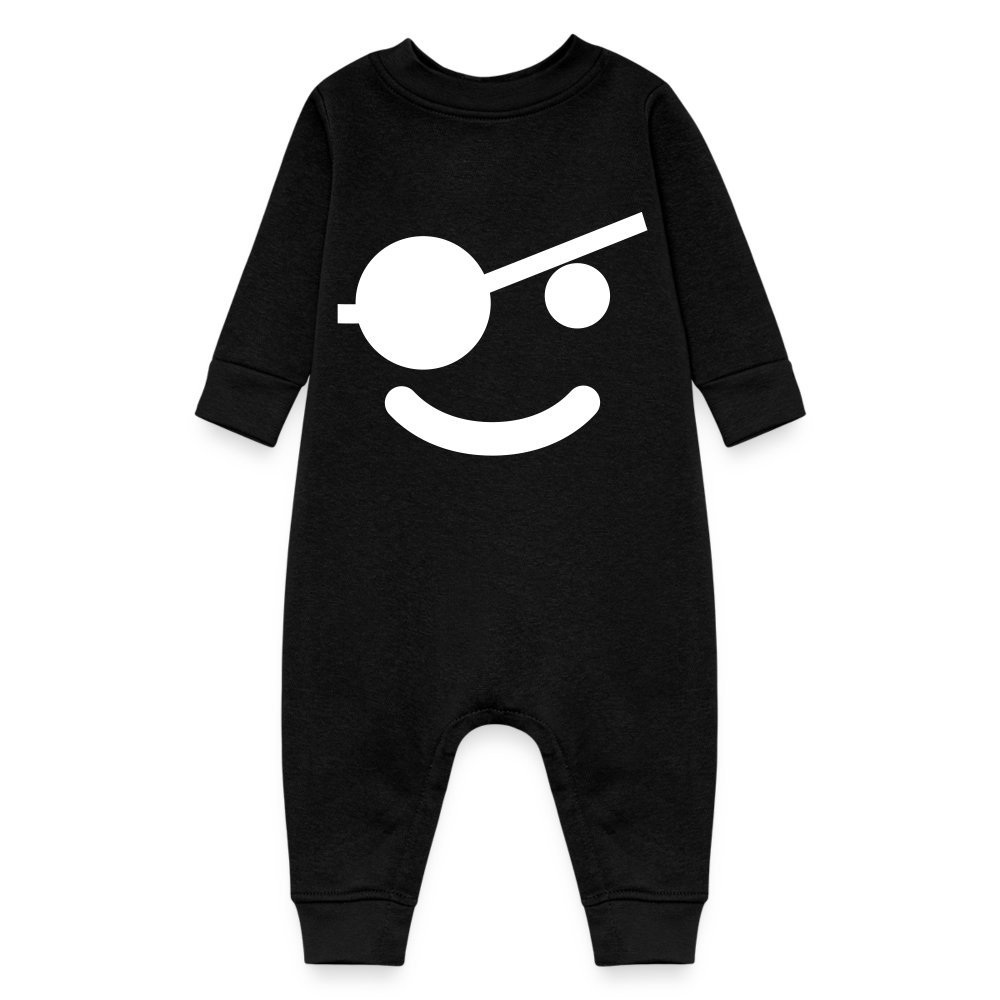 Arrr!!! Baby Fleece One Piece - black
