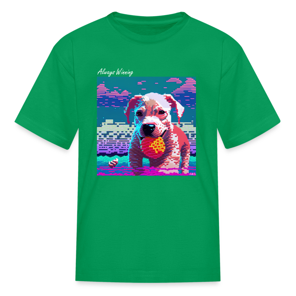 Always Winning Kids' T-Shirt - kelly green
