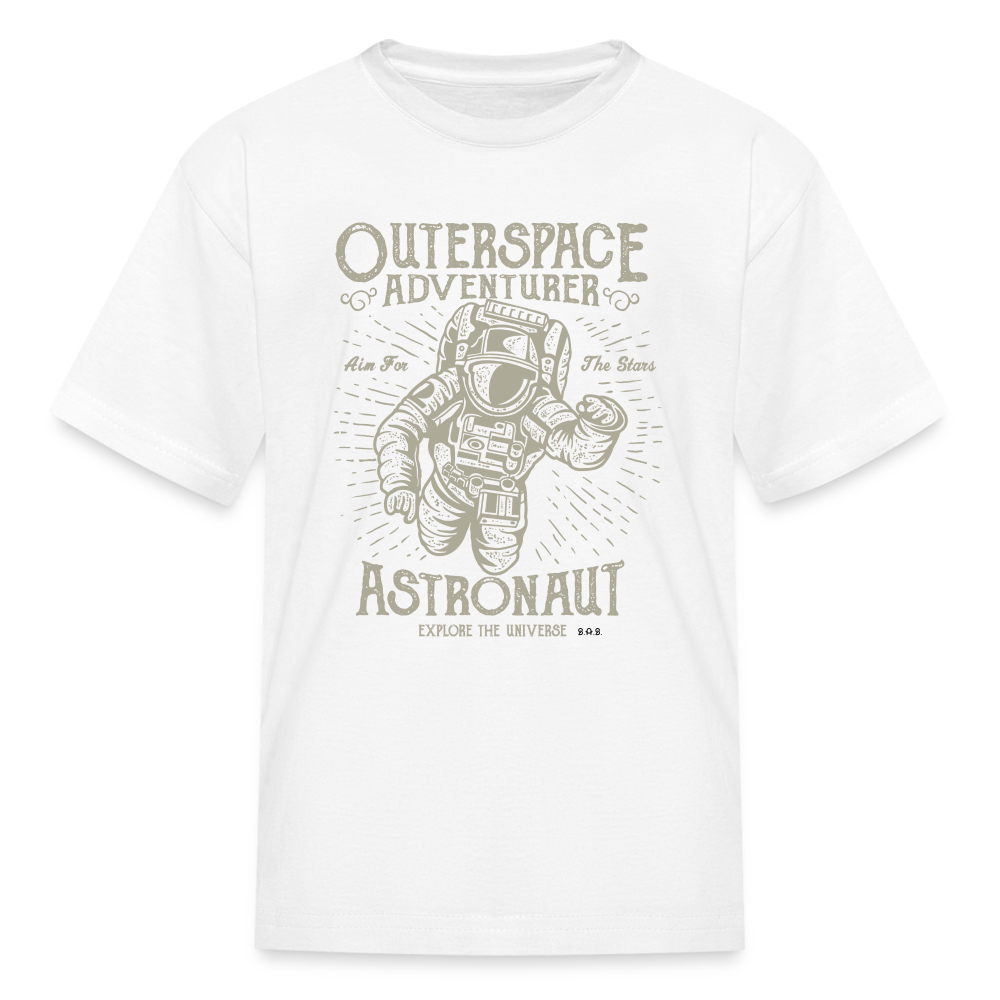Blast Off Kids' T-Shirt - white