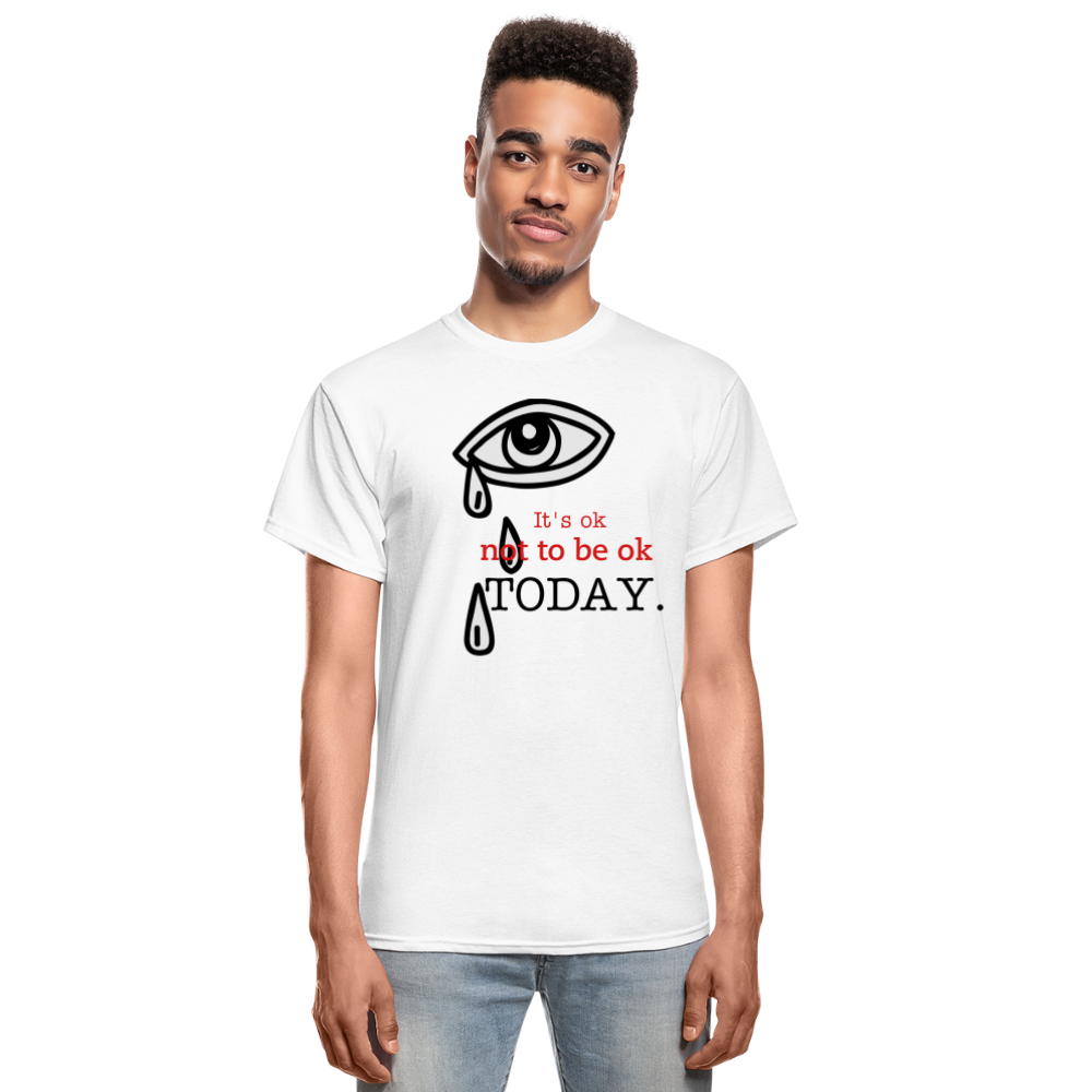 Tomorrow is Not to Far Gildan Ultra Cotton Adult T-Shirt - white