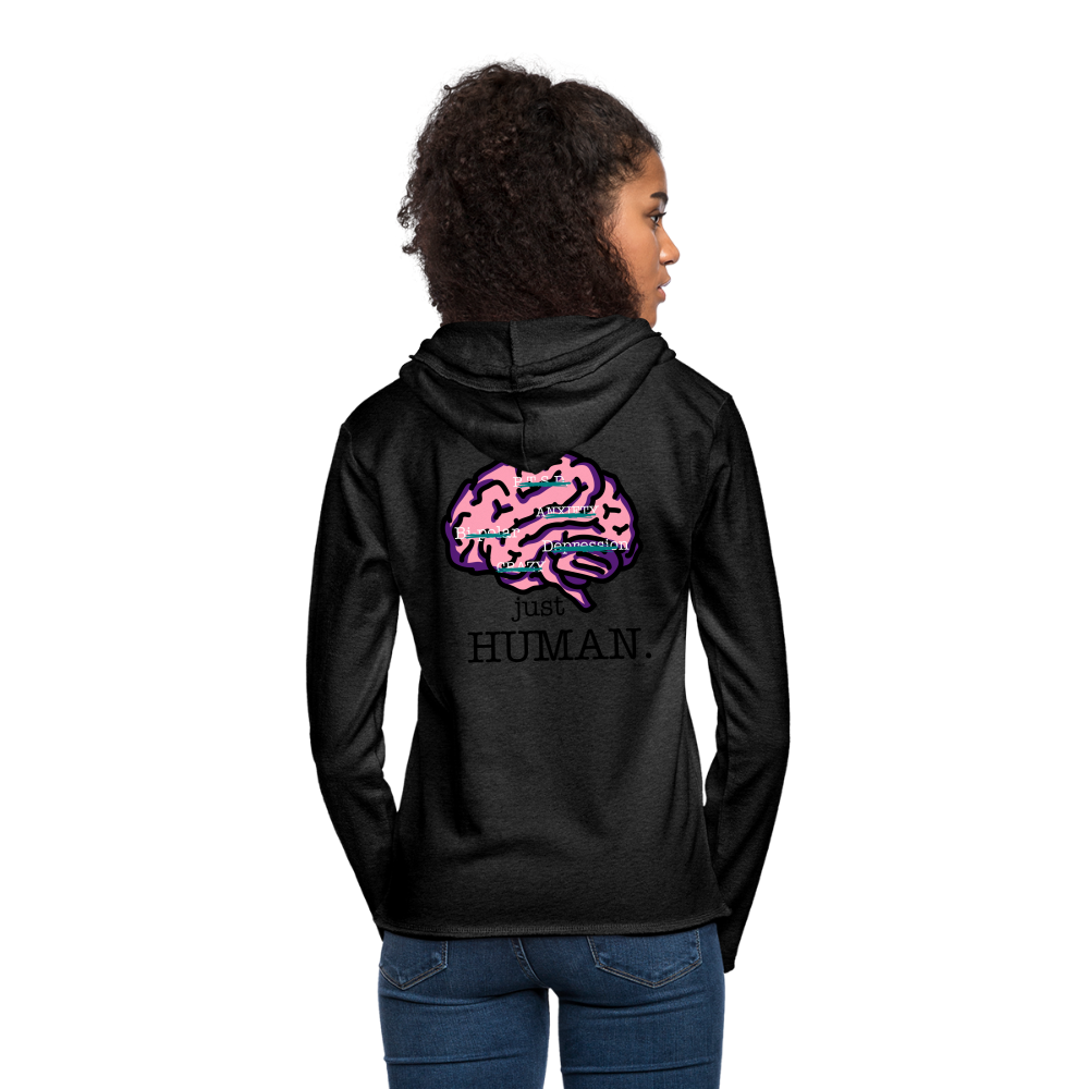 Just Joking! Unisex Lightweight Terry Hoodie - charcoal grey