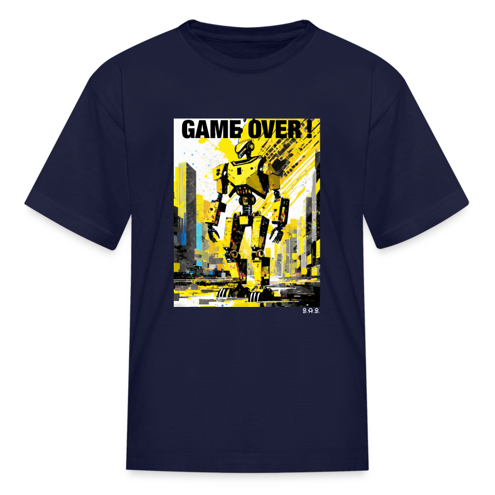 E-BOT Kids' T-Shirt - navy