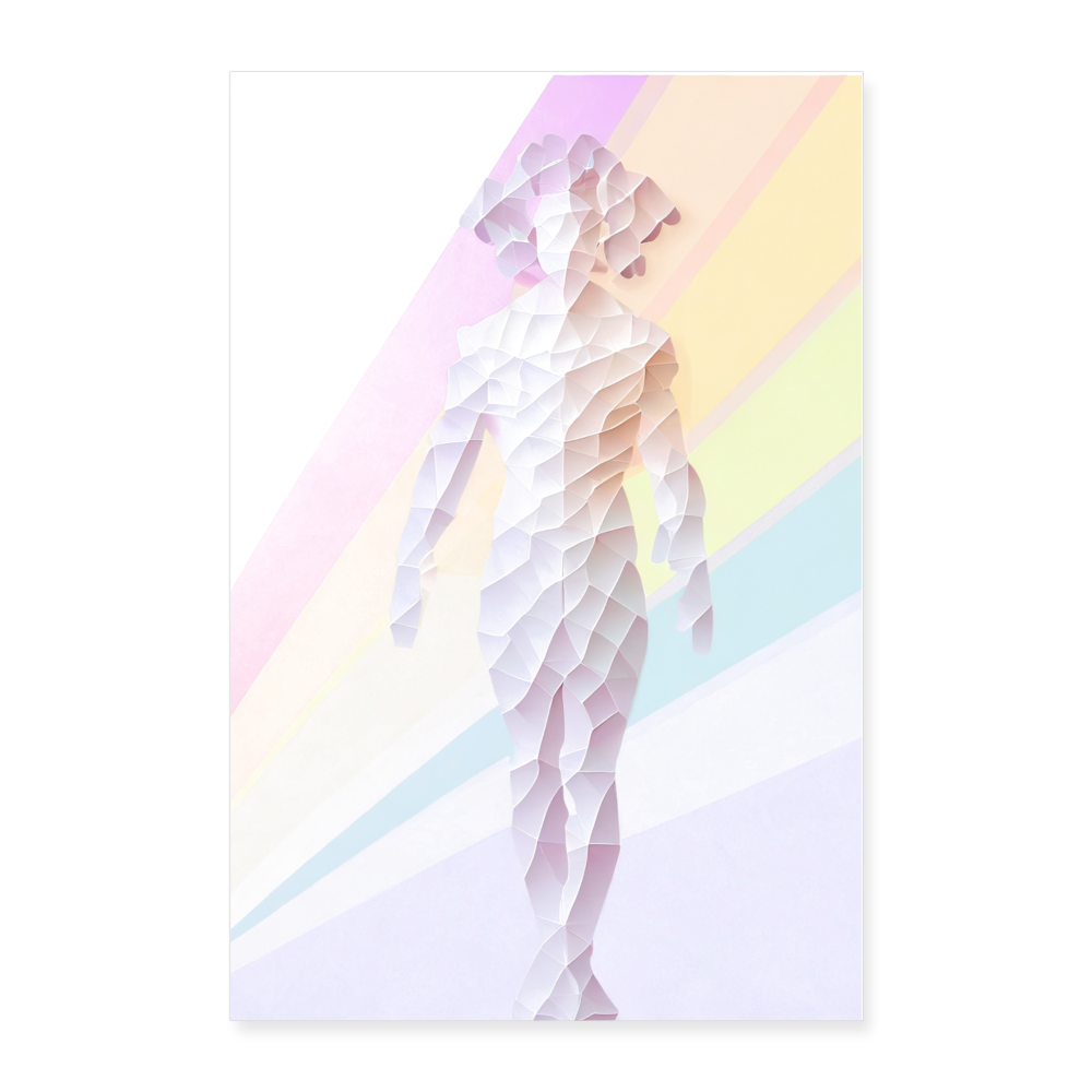 Anxiety Poster 24x36 - white