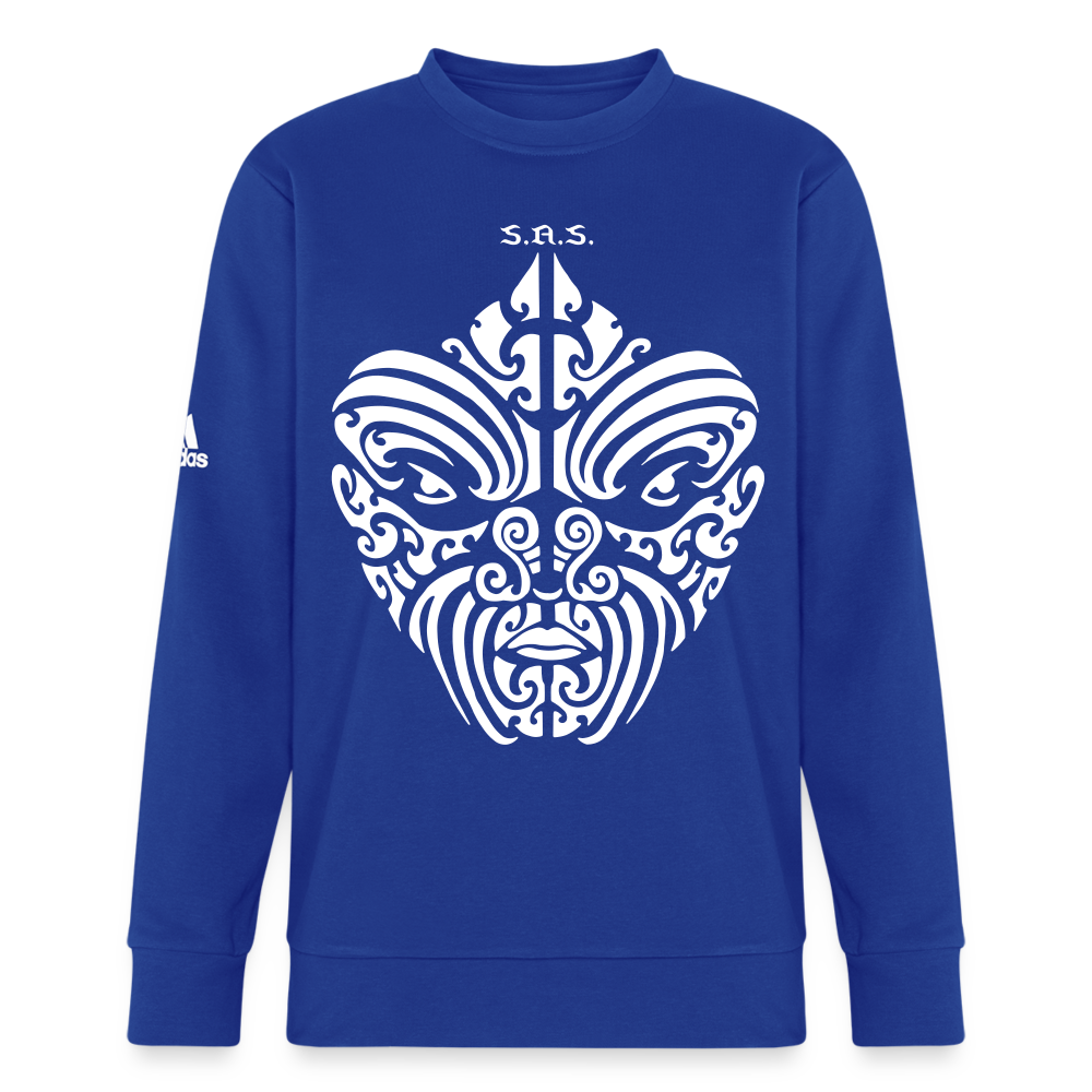 I See You Watchin' Adidas Unisex Fleece Crewneck Sweatshirt - royal blue