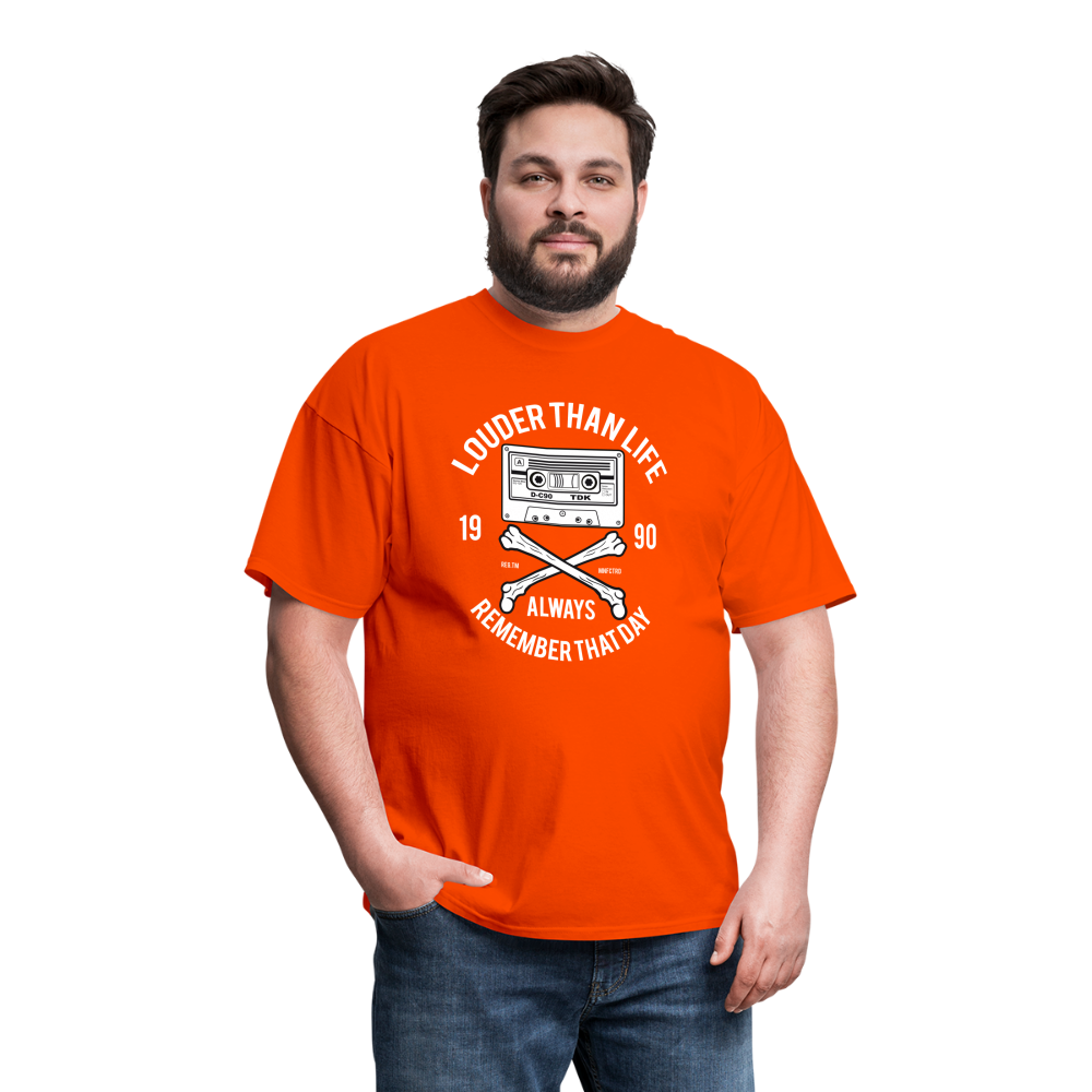Louder Than Life Unisex Classic T-Shirt - orange