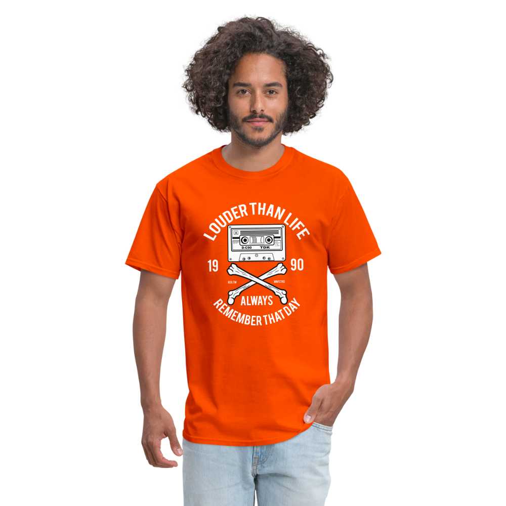 Louder Than Life Unisex Classic T-Shirt - orange