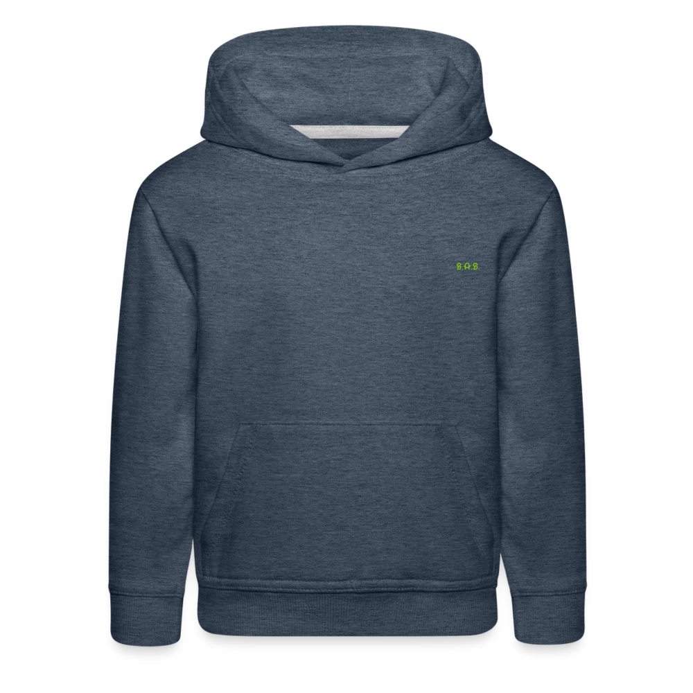 Party like a Zombie Kids‘ Premium Hoodie - heather denim