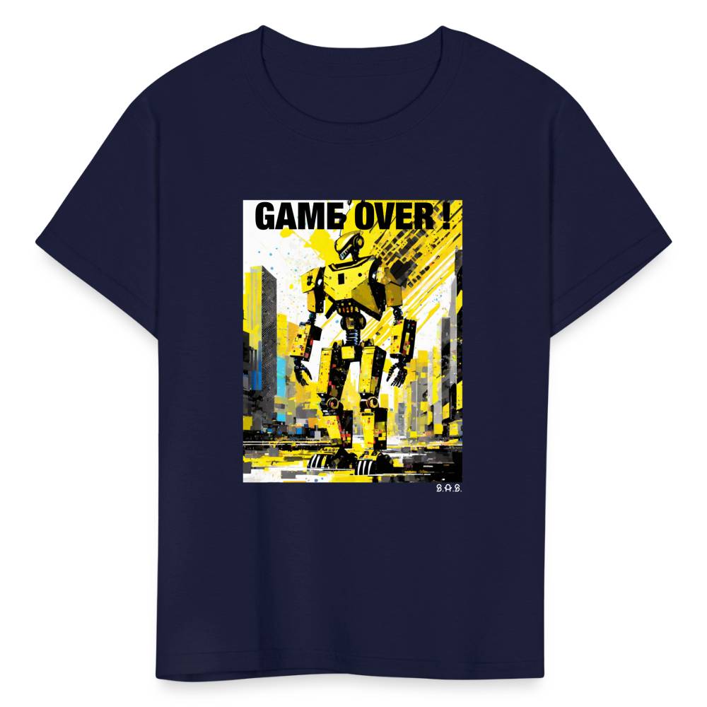 E-BOT Kids' T-Shirt - navy