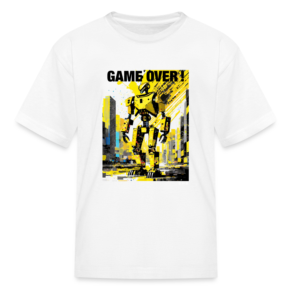 E-BOT Kids' T-Shirt - white