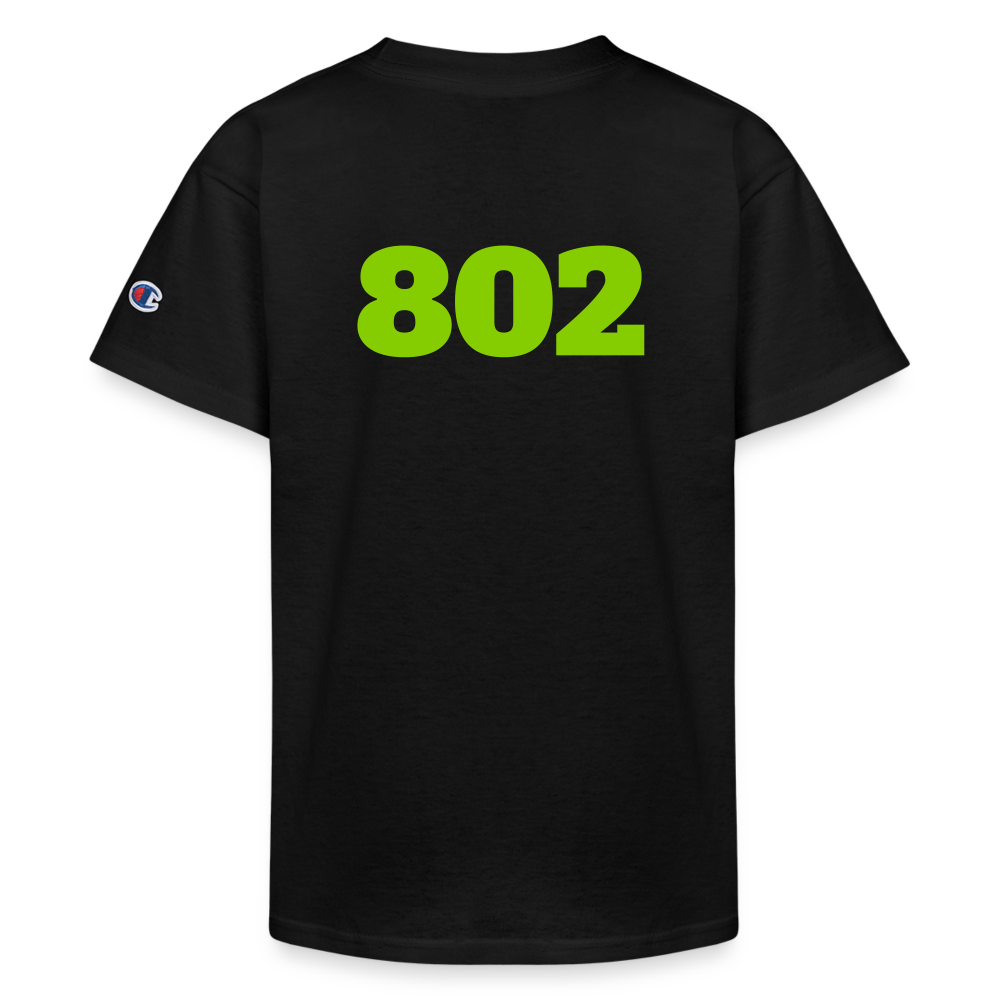 802 Champion Kid's T-Shirt - black