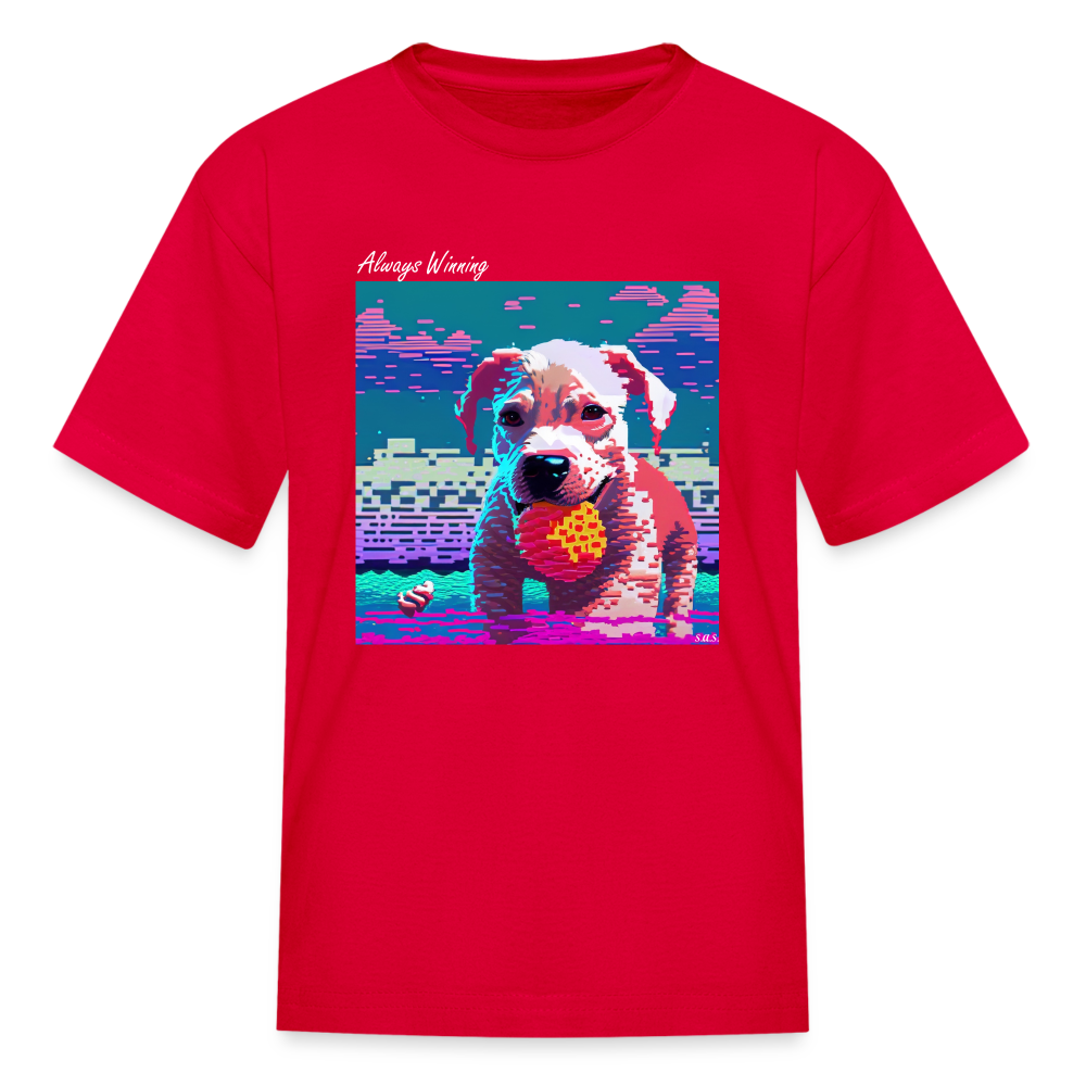 Always Winning Kids' T-Shirt - red