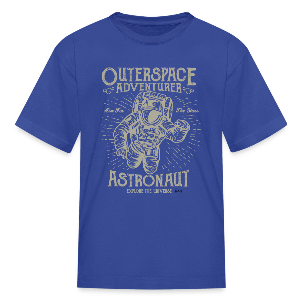 Blast Off Kids' T-Shirt - royal blue