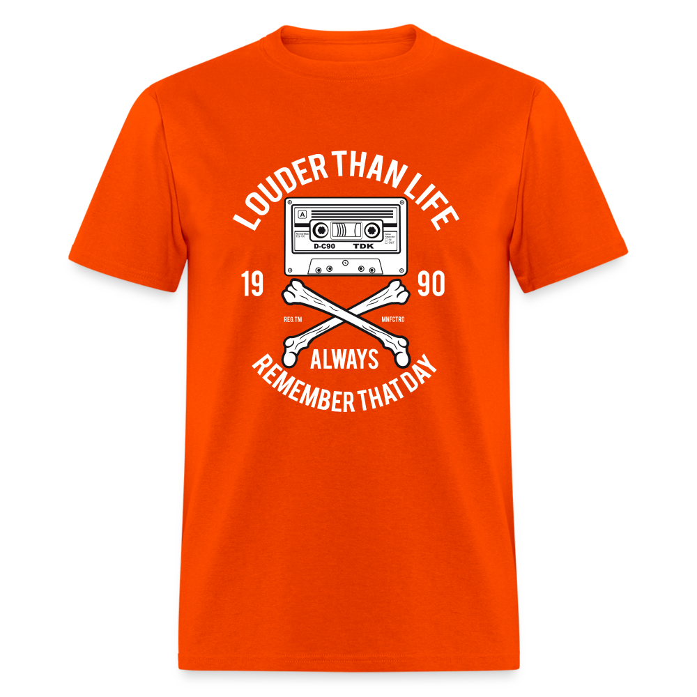 Louder Than Life Unisex Classic T-Shirt - orange