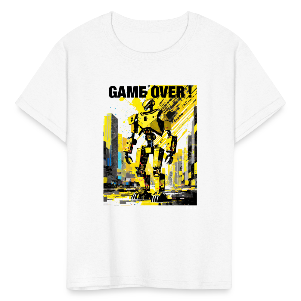 E-BOT Kids' T-Shirt - white