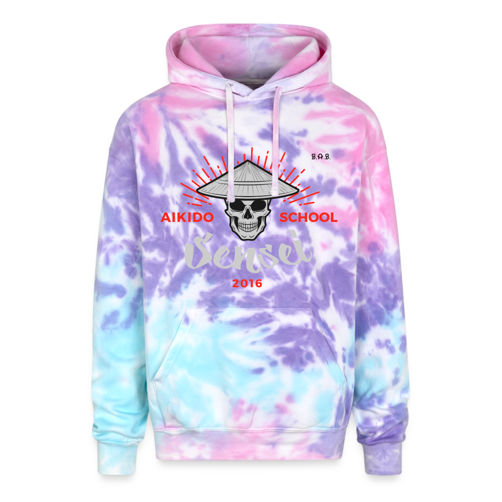 Krusher Adult Tie Dye Hoodie - cotton candy